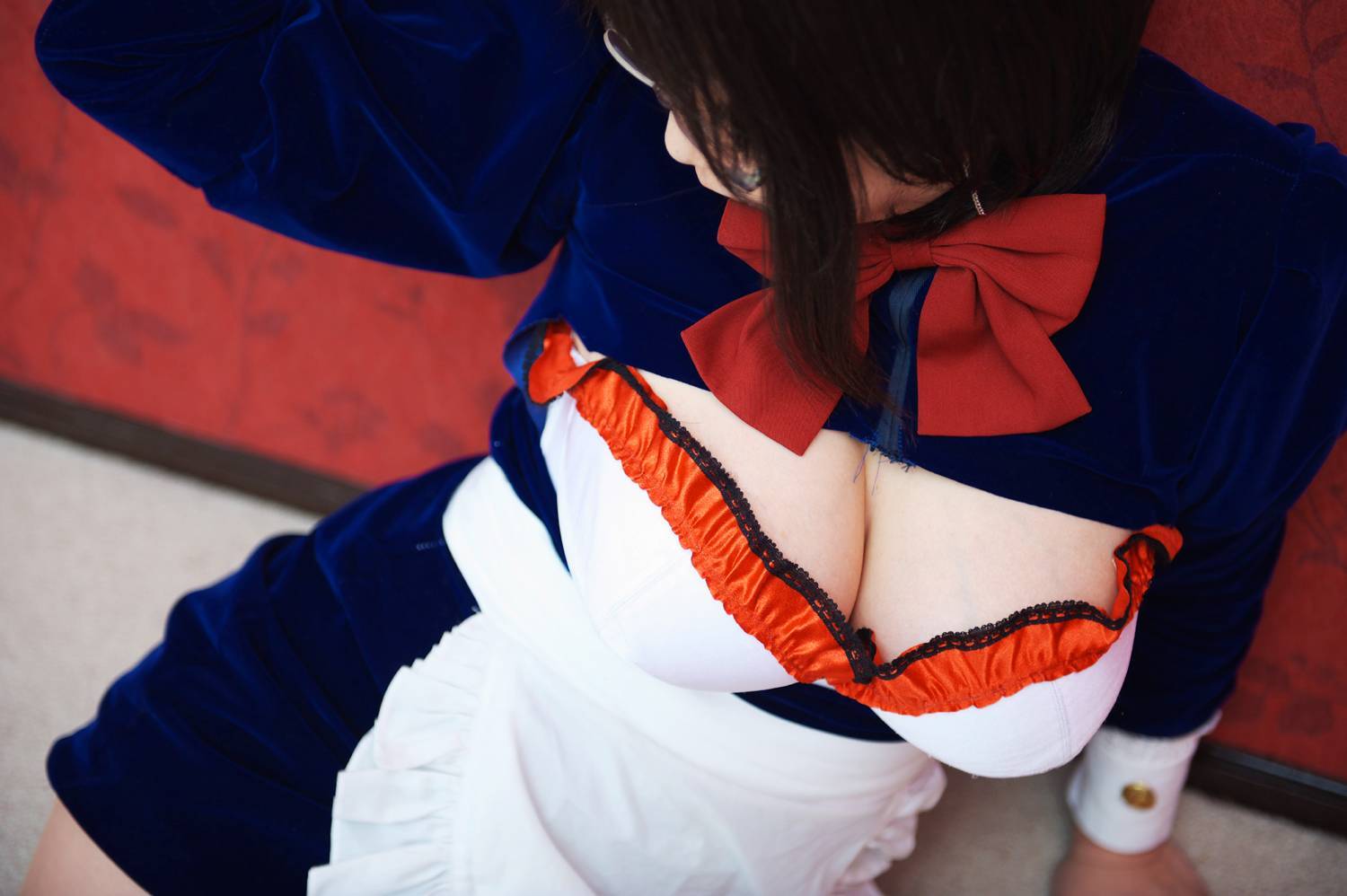 [Cosplay] 2013.03.28 Sexy Maid - Big Tits 1